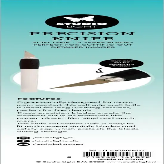 Studio Light Soft Grip Precision Knife & Blades-Nr. 01 {3}