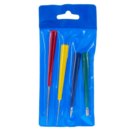 Set of 4 Eggshell Reamer Tools {6}