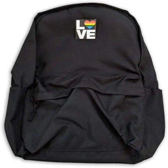 250 Square Love Gay Pride Rainbow Stickers on a Roll - Square Love {2}