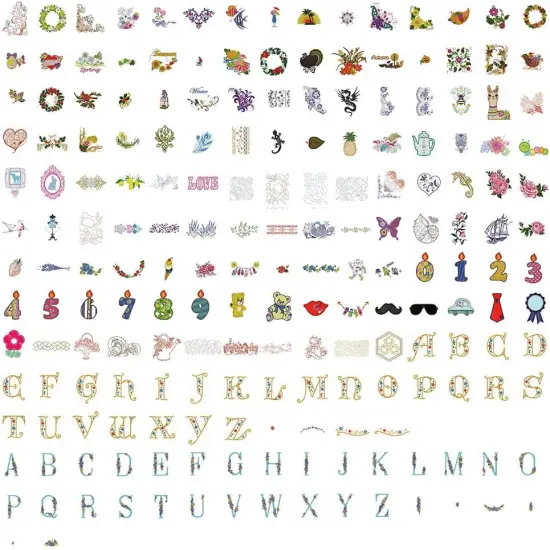 Brother PE900 Embroidery Machine, 5" x 7" Field Size, Cuts Jump Stitches, Wireless, WLAN, Includes Mr. Vac & Mrs. Sew - Embroidery Magic: Quick Start Video {6}