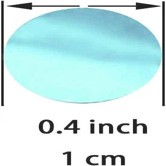 Light Blue Foil Metallic Round Table Confetti Decor Under the Sea Baby Shower Birthday Party Circle Dots Mylar Table Scatter Confetti Wedding Bachelorette Party Confetti Decorations, 60g {2}