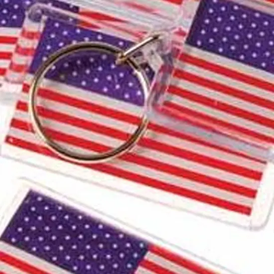 U.S. Flag Keychain Include 12 Units {2}