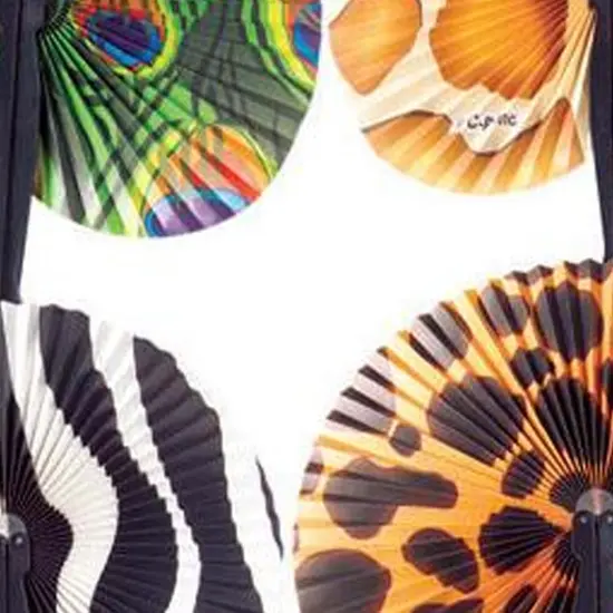 Safari Folding Fans Include 12 Units {4}