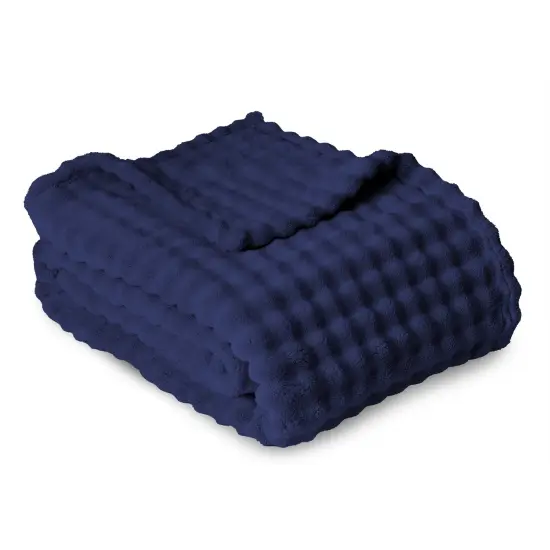 Ultra Soft Velvet Throw Blanket Patriot Blue 60X70 Inches {4}