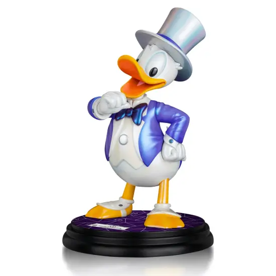 Disney 100 Years of Wonder Tuxedo Donald Duck Master Craft Table Top Statue {1}