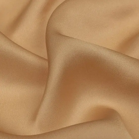 1 Yard Nude Satin Faced Sheer Silk Chiffon Luxury Overlay Fabric 56 Inch Width {2}