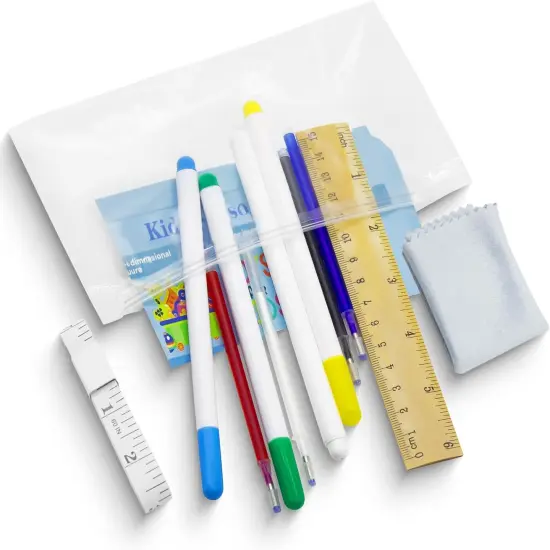 Fabric Markers for Sewing Set (White, Blue, Black, Red, Yellow, Green) {1}