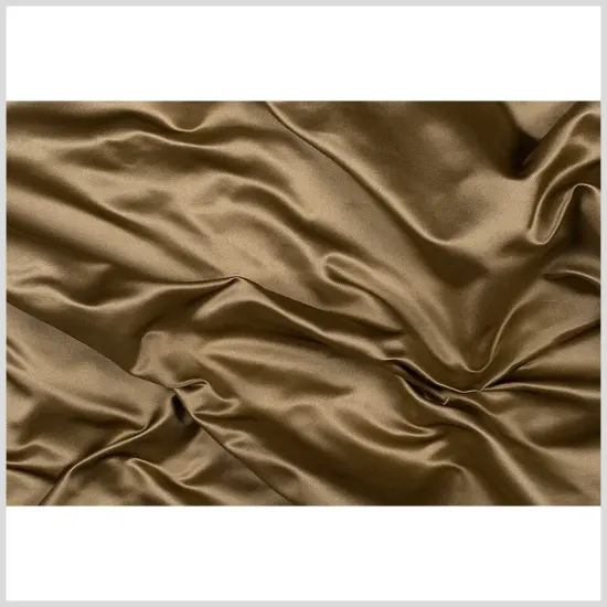 1 Yard Sage Green Silk Duchesse Satin Luxury Wedding Attire Fabric, 59 Inches Wide {3}