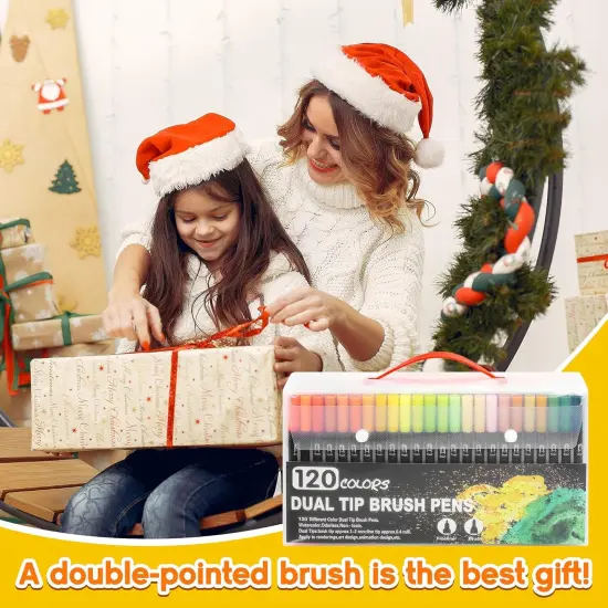 Art Markers Pens Brush Tip {6}