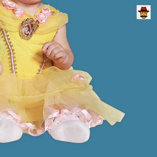 Baby Belle Costume Sparkle Tutu Dress With Headband {3}