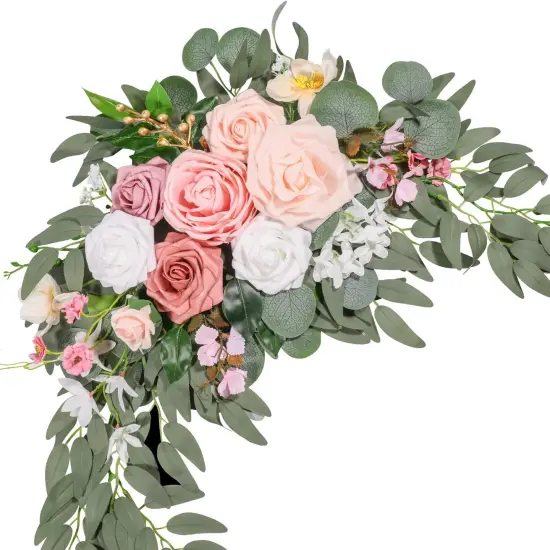 Artificial Flower Swag Set of 2 for Wedding Welcome Signs Wedding Arch Flowers {2}