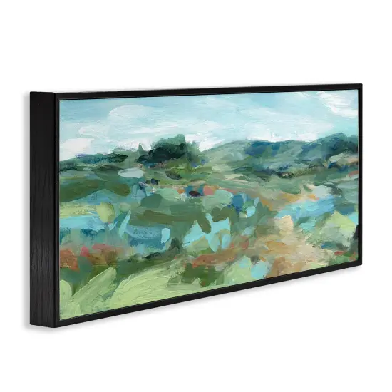 Stupell Industries Painterly Landscape Greenery Framed Giclee Design by Carol Robinson {9}
