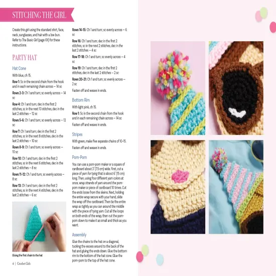 Crochet Girls: 10 Sweet & Simple Friends to Crochet & Appliqu&eacute; {3}