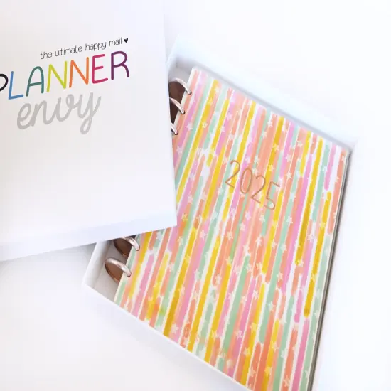 2025 Planner - Mini Horizontal Layout, Disc Bound - "Stars & Stripes" (#1010) {3}