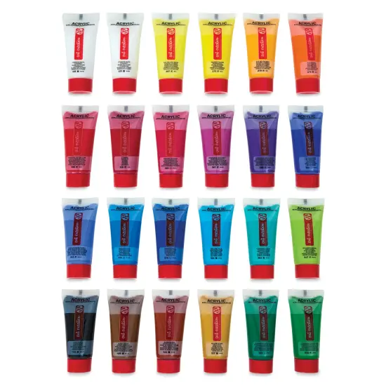 Talens Art Creation Acrylic Set - Set of 24, 12 ml tubes, Assorted {1}