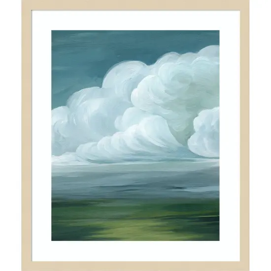 Coming Rainstorm II by Grace Popp Wood Framed Wall Art Print {1}