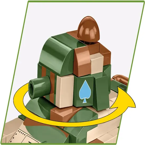 COBI Historical Collection World War II Renault R-35 Light Tank {5}