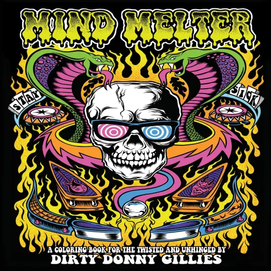 Mind Melter: A Coloring Book for the Twisted and Unhinged {1}