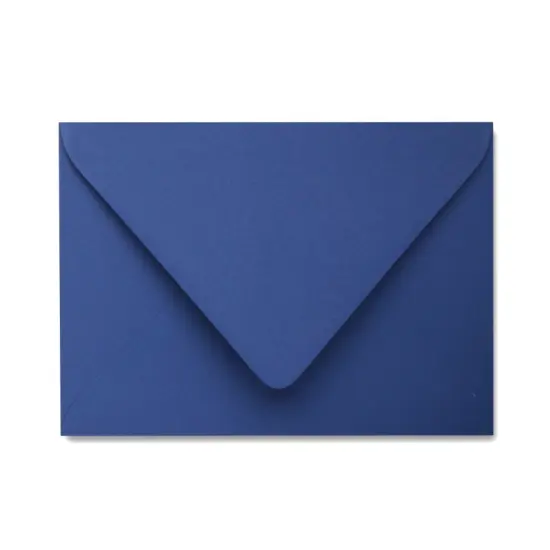 Colorplan SAPPHIRE - 91 Lb. / 135 gsm / 8 pts Matte Premium Cardstock Paper Text A2 Euro Flap Envelopes Bulk Pack of 250 {1}