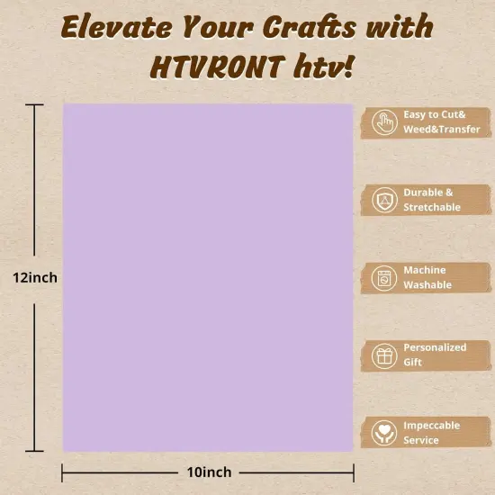 Heat Transfer Vinyl - 55 Pack 12" x 10" Iron on Vinyl ,44 Assorted Colors,1 Teflon Sheet {3}