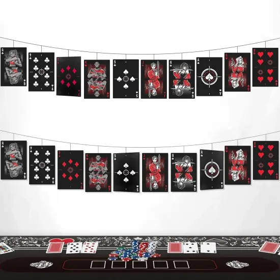 Casino Party Decorations Las Vegas Theme Banner for Hitman {1}