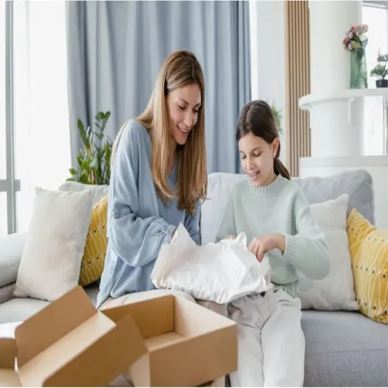 120 Sheets of Tissue Paper - 15" x 20" Packing Paper Sheets for Moving - 10lb Wrapping Paper - Newsprint Paper for Packing, Gift Wrapping, Moving Supplies & Protecting Items Lavender {6}