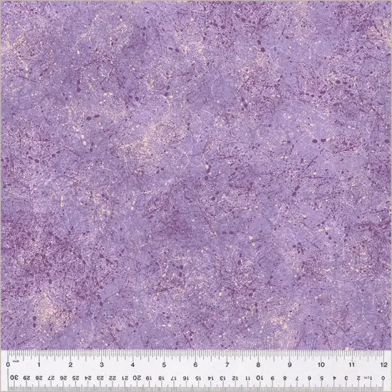 Purple Iris Noteworthy Splatter 44"/45 Fabric Per Yard {1}