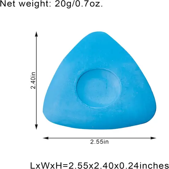 4Pcs Triangle Tailors Chalk (Multicolor) {5}