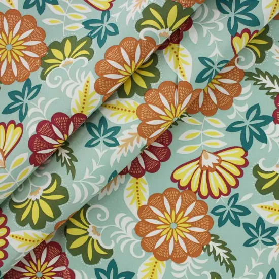 Richloom Solarium CADELLE Outdoor/Indoor Fabric Baltic {4}