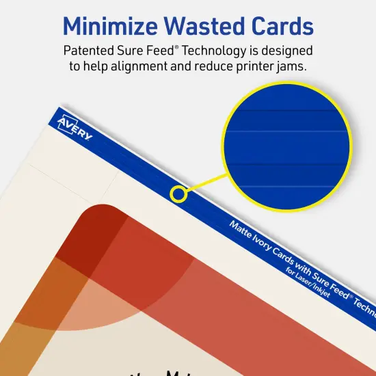 Avery Matte Ivory Postcards, 6" x 9" Rectangle Rounded Corners {4}