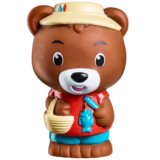 Timber Tots: Browny Family - 4 Character Set, Bear Toy Figurines, 1.75-2" Animal Miniatures w/ Unique Details, Nature Playset, Kids & Toddlers 18Mo+ {5}