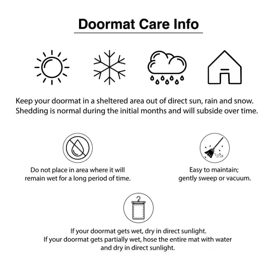 108181729 Go Left Doormat {2}