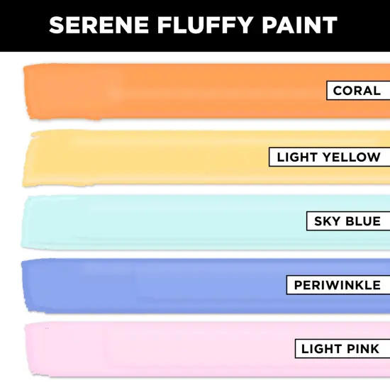 Tulip Fluffy Paint Serene Kit {4}
