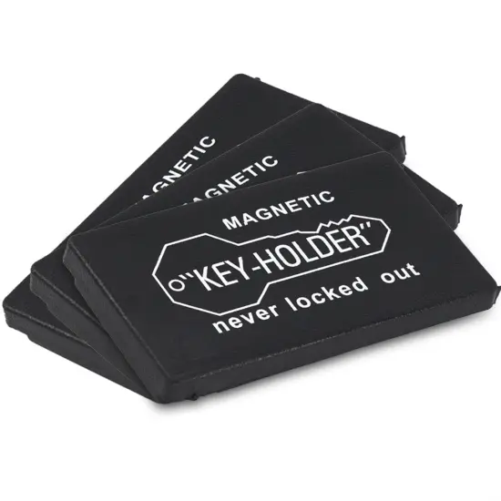 RamPro Magnetic Hide A Key Holder – Plastic Key Hider for Car, Home, Office, or Vehicle – Store Spare Key Safely – 3 Pack {1}