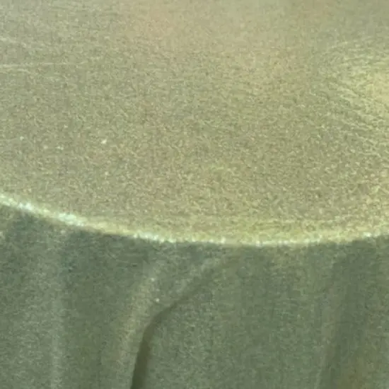 1 Yard Glitz Sequin Tablecloth Round 120 Inch Sparkling Polyester Linen for Weddings and Events Champange {1}