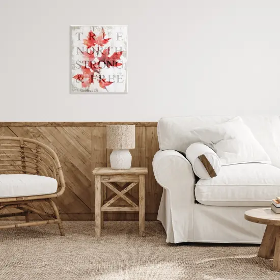 Stupell Industries True North Strong & Free Wall Plaque, design by Lil' Rue {2}