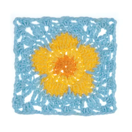 Red Heart All in ONE Flower Power Yarn 24 Pack-Hilo De Calendula {4}