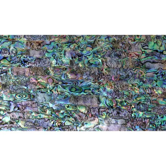 Shell Veneer, 5.5 x 9.5 inches | WMOP, BMOP, Abalone | Includes 3M Adhesive Sheet for Application, Great for Inlay Projects Natural Opal {1}