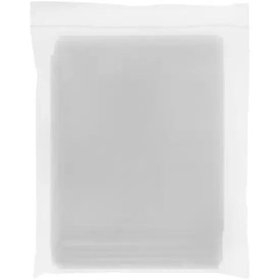 Plymor 5" x 6", 4 Mil Flat Open Clear Plastic Poly Bags {5}
