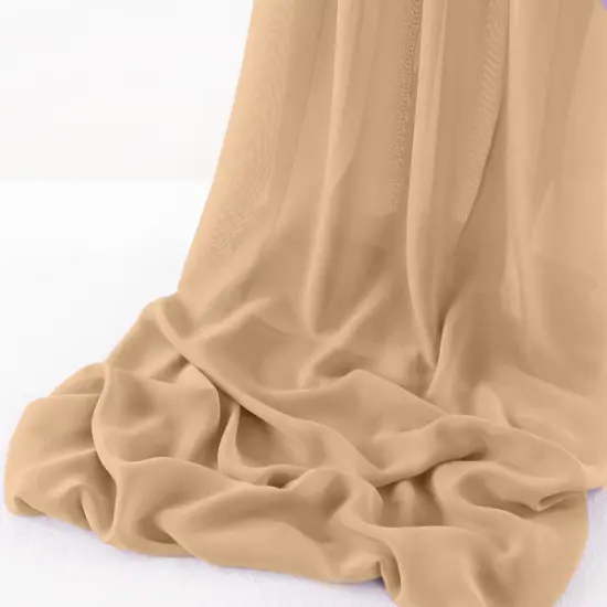 1 Yard Wool Dobby Chiffon Fabric Sheer Lightweight Draping Wedding Party Backdrops 58" Width {2}