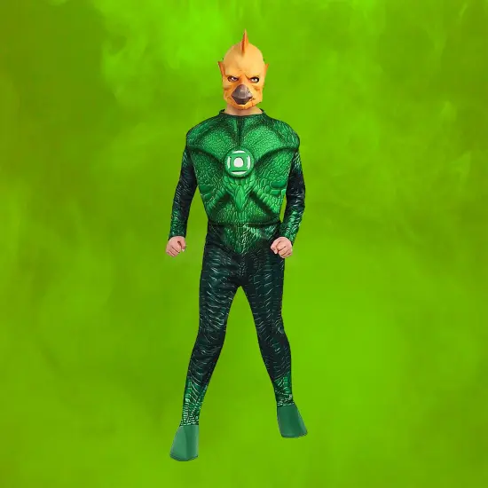 Rubies Boy's Green Lantern Tomar-Re Halloween Costume - Small 4-6 - Green {4}