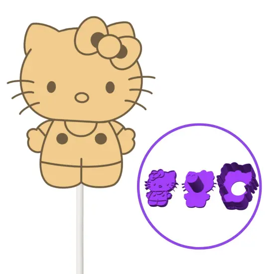 Cute Cat Full Body Cake pop Mold {1}