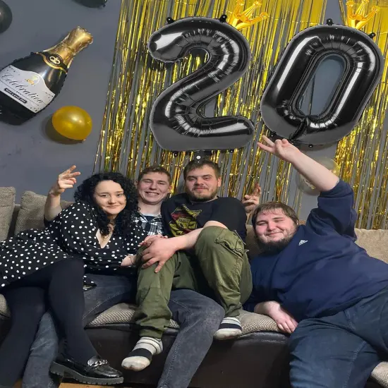 Black Number 21 Balloon 40 inch, 21 Number Balloon, 21st Black Birthday {5}