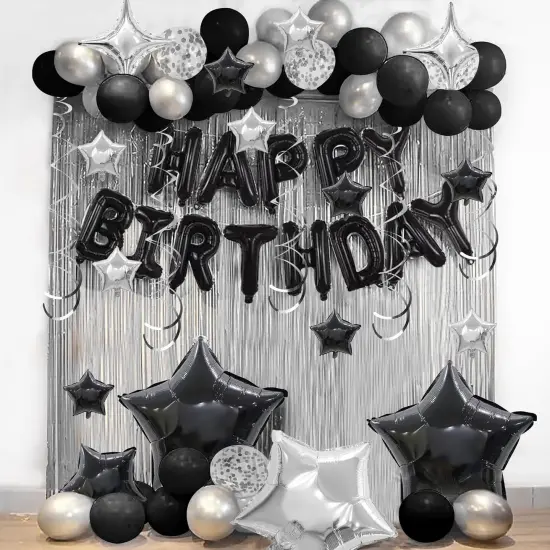 56 PCS Happy Birthday Balloons {3}