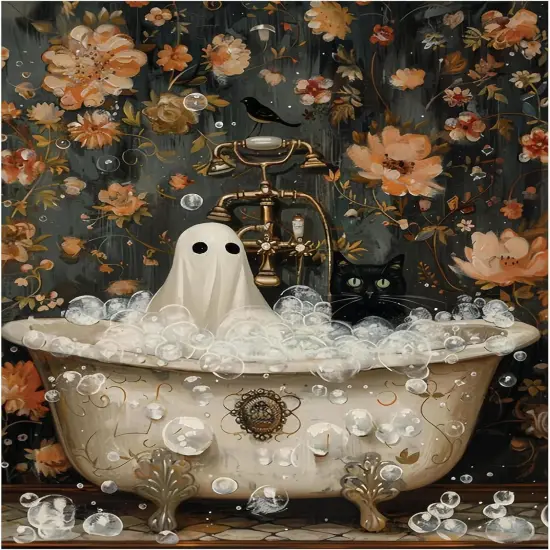 Halloween Ghost Diamond Art Painting Kits {1}