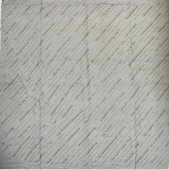 1 Yard Glitter Rhinestone Mesh Fabric Sheer Sparkle Material for Dresses, D&eacute;cor & Costumes Brown {7}