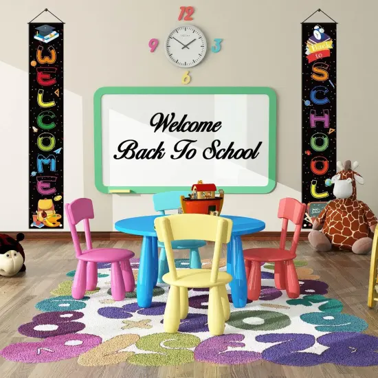 Welcome Back To School Door Banner {4}