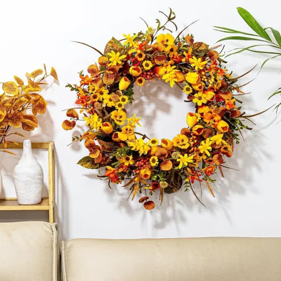 22 Inches Fall Wreaths {4}