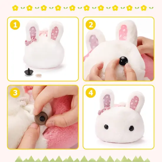 80pcs Large Safety Eyes Crochet Dolls {2}