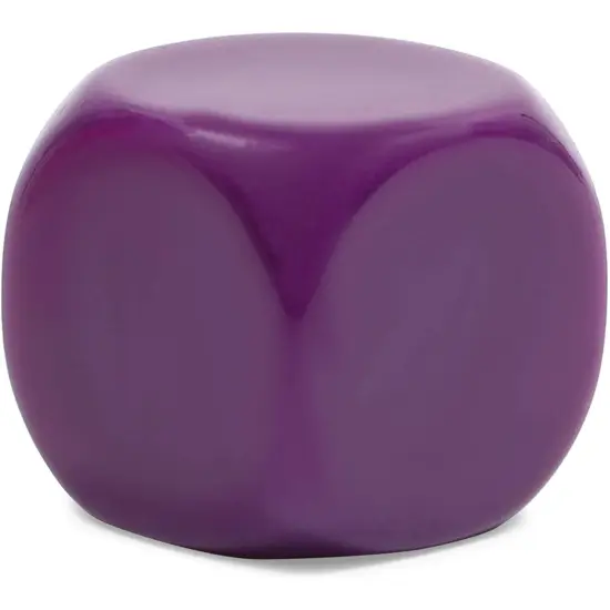 Blank Acrylic Dice Set, Write-On Cubes Game (10 Colors, 60 Pieces) Multicolor {6}